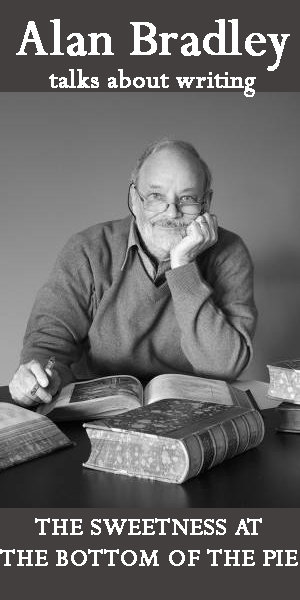 ALAN BRADLEY TALKS ABOUT WRITING 